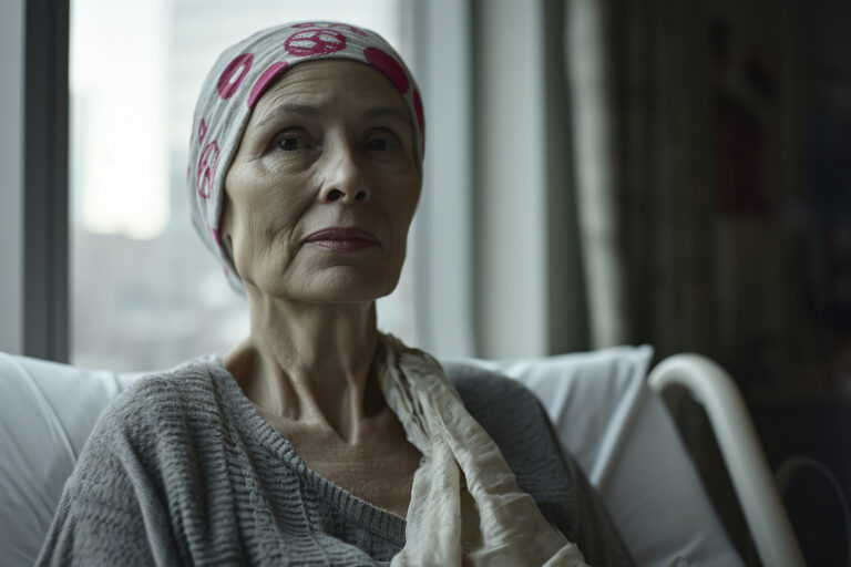 world cancer day awareness with patient